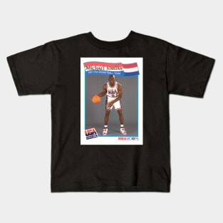 BASKETBALLART -JORDAN CARD 43 Kids T-Shirt